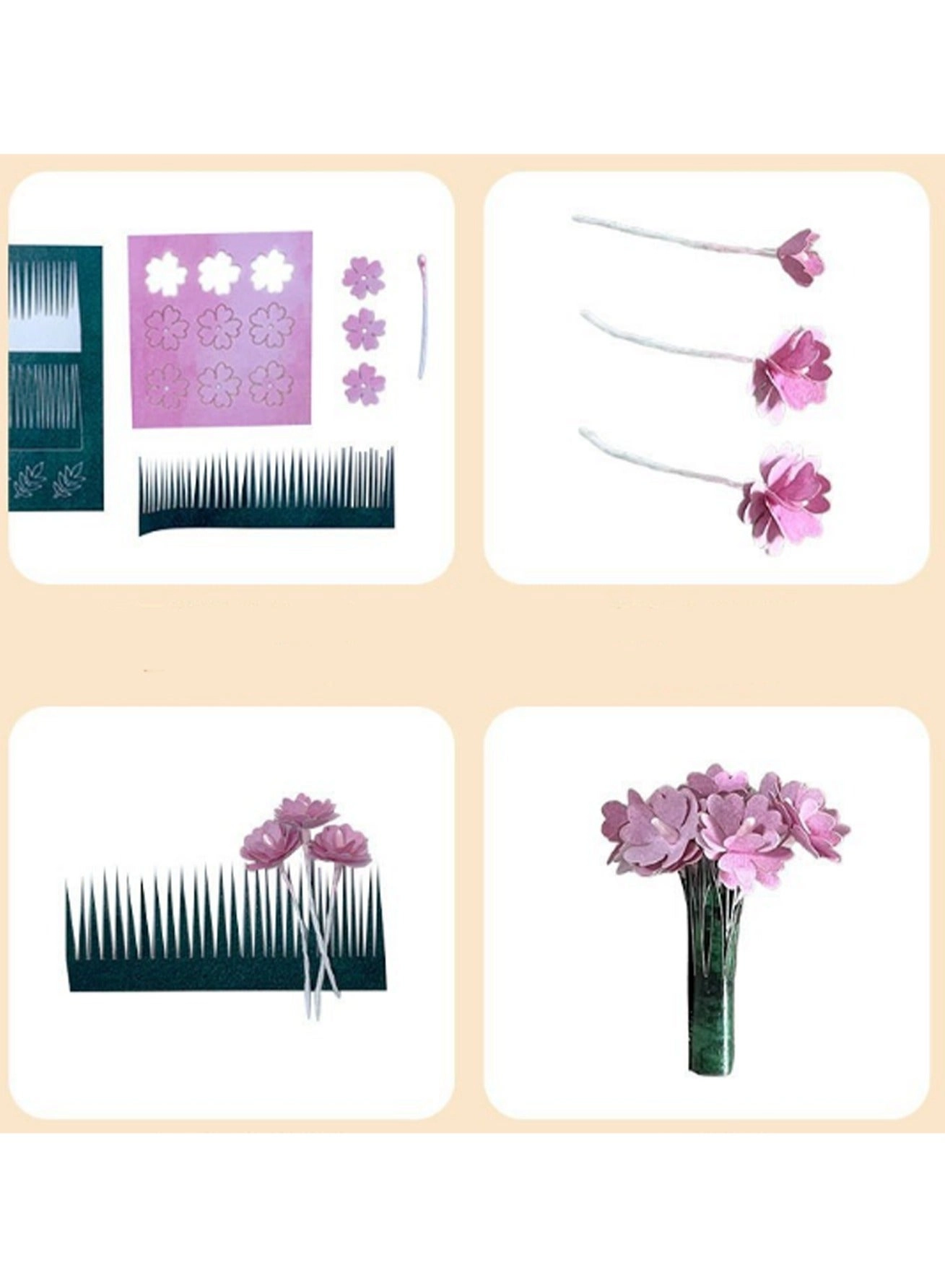 Miniature Doll House - Pink