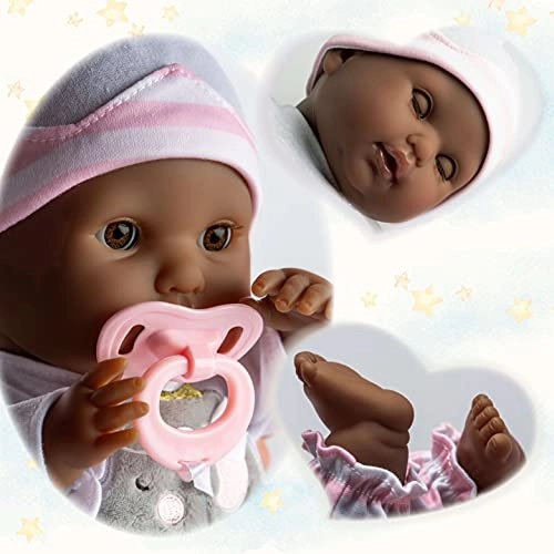 Berenguer Boutique Baby Doll - 15" Soft Body Open/Close Eyes Gift Set Ages 2+