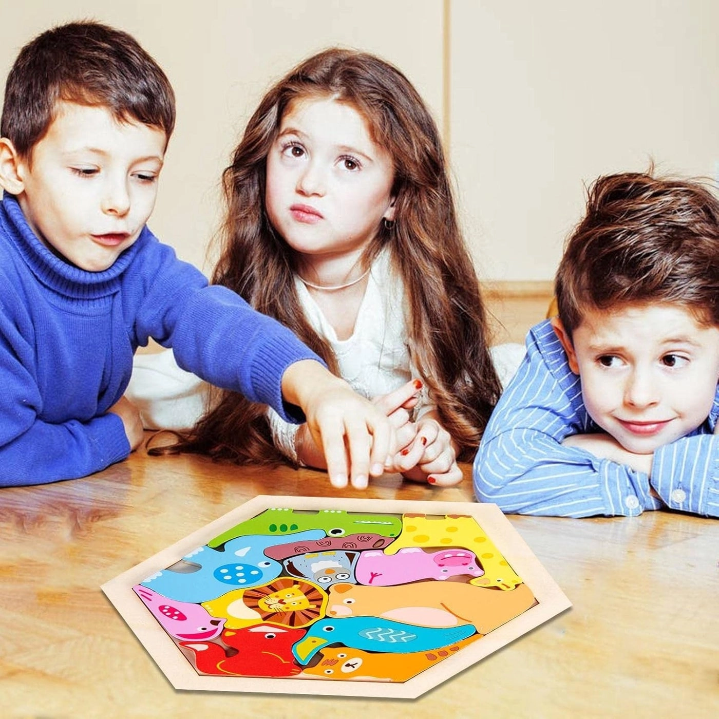 Stacking Puzzle Game - 3 pcs