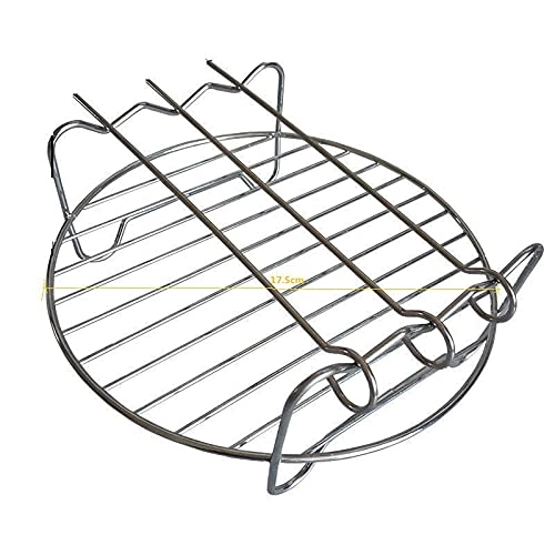 Cake Basket + Silicone Mat + Pizza Tray + Grill + Steaming Rack - Stainless steel +Silica gel 5 Pack