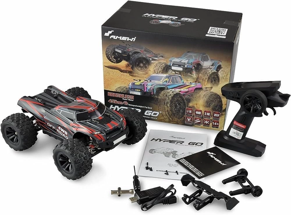 Remote Control Brushless Hobby Grade Truck - 1:16