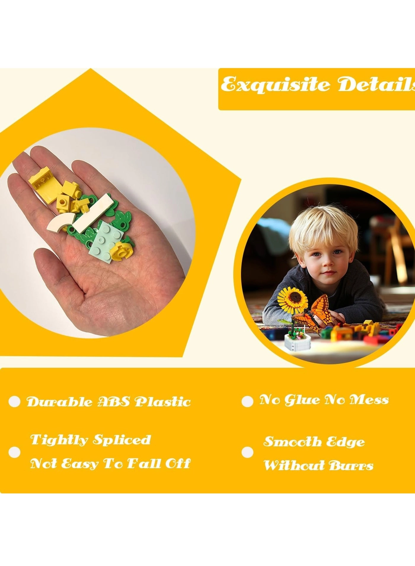 Mini Flower Pot - Black Prince 165pcs