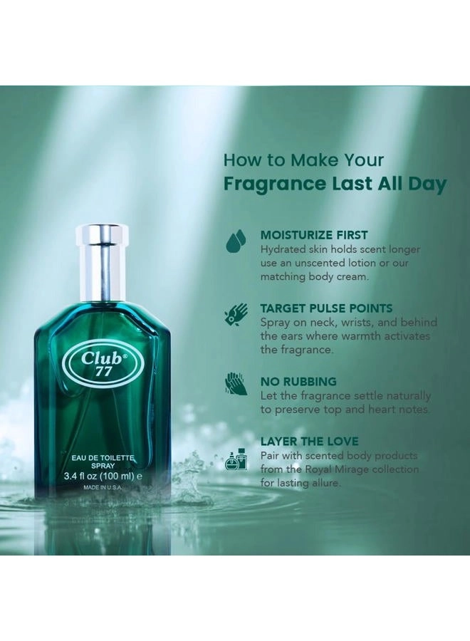 Club 77 Eau de Toilette 100ml