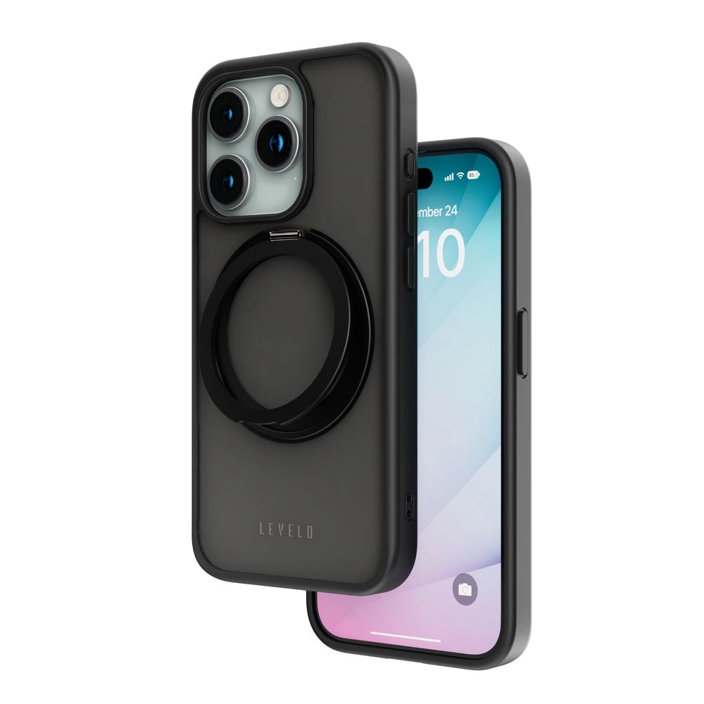 LEVELO Ringo Kickstand Case with MagSafe for Apple iPhone 15 Pro