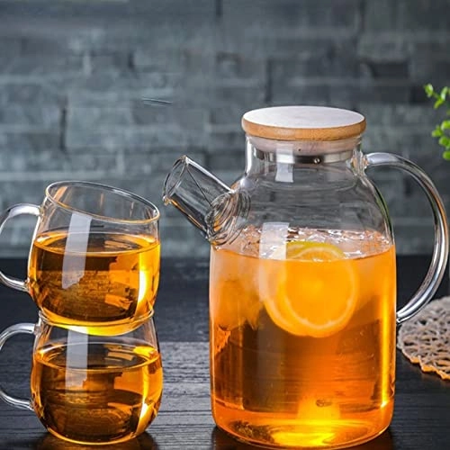 Kettle - large capacity heat-resistant glass