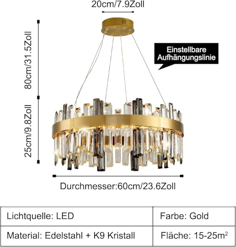 HX-ET-01 - 60cm Dimmable LED