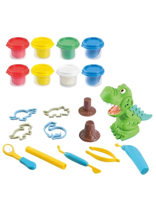Dino Dentist Play Dough Set - 3+ years