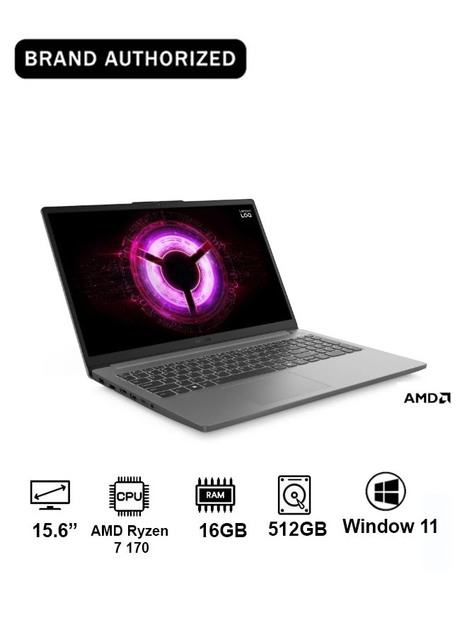 Lenovo LOQ 15 83S0008SAX - 15.6'' Ryzen 7 16GB DDR5 512GB SSD