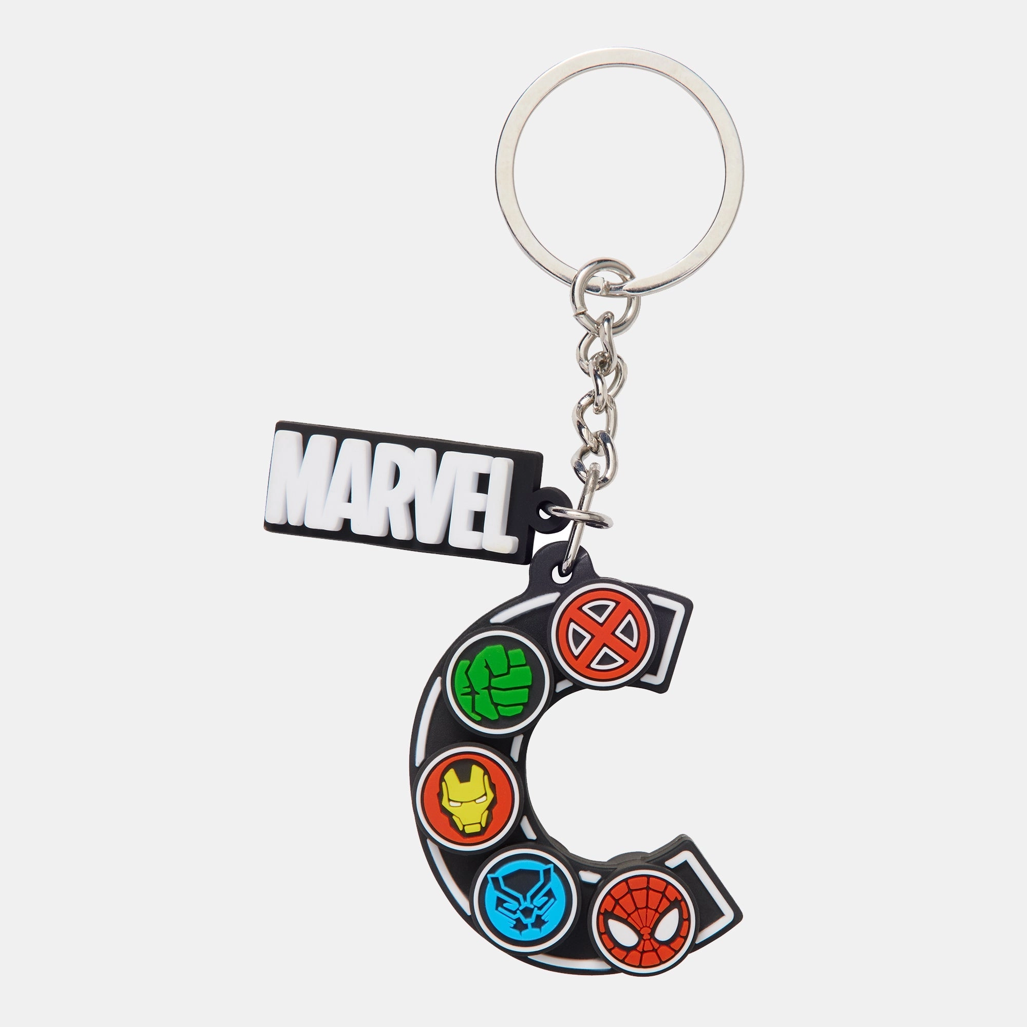 Alphabet Keyring - Marvel