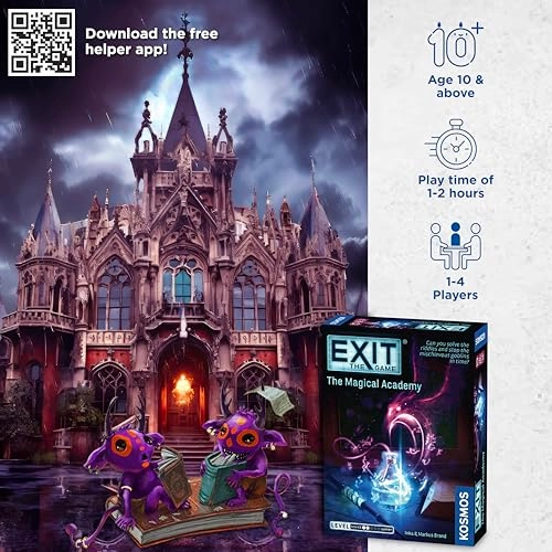EXIT: The Game - The Magical Academy - 1-4 Players Ages 10+