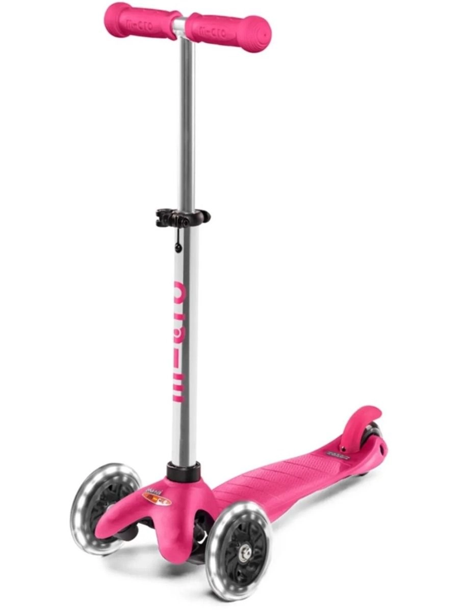 Mini Plus 3-Wheel Kick Scooter – 120/85 mm LED