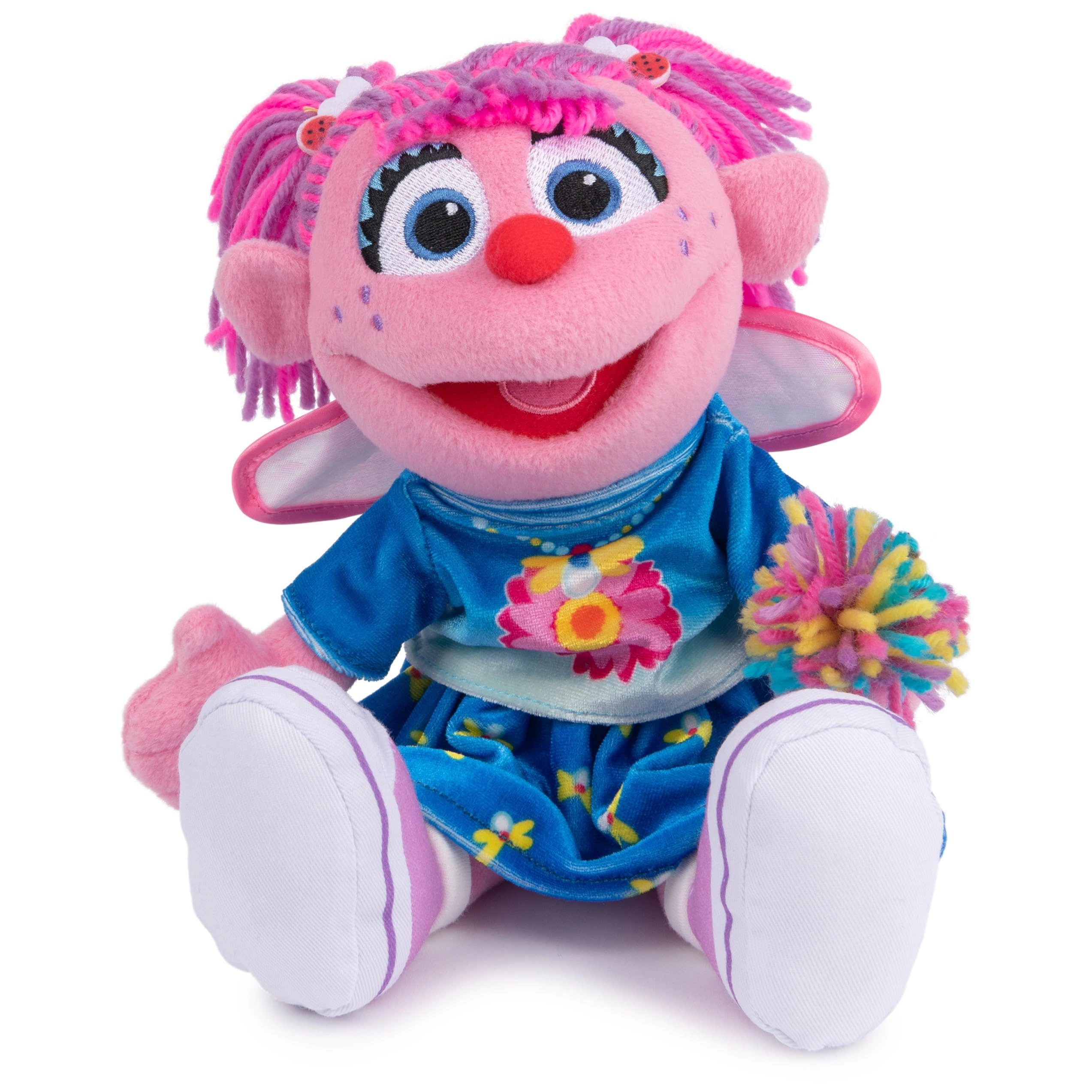 GUND Abby Cadabby - 11" Pink/Blue Plush