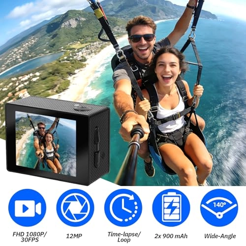 HD Sports Camera - 1080P 30FPS Kit