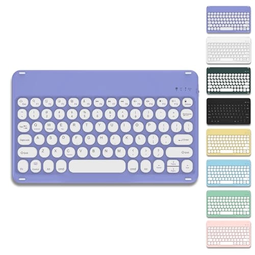 Wireless Bluetooth Rechargeable Keyboard - QWERTY Bluetooth