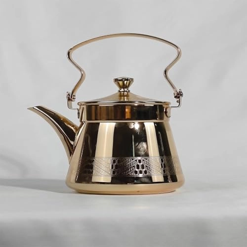 Arabic Style Teapot - Stainless Steel 0.9 L