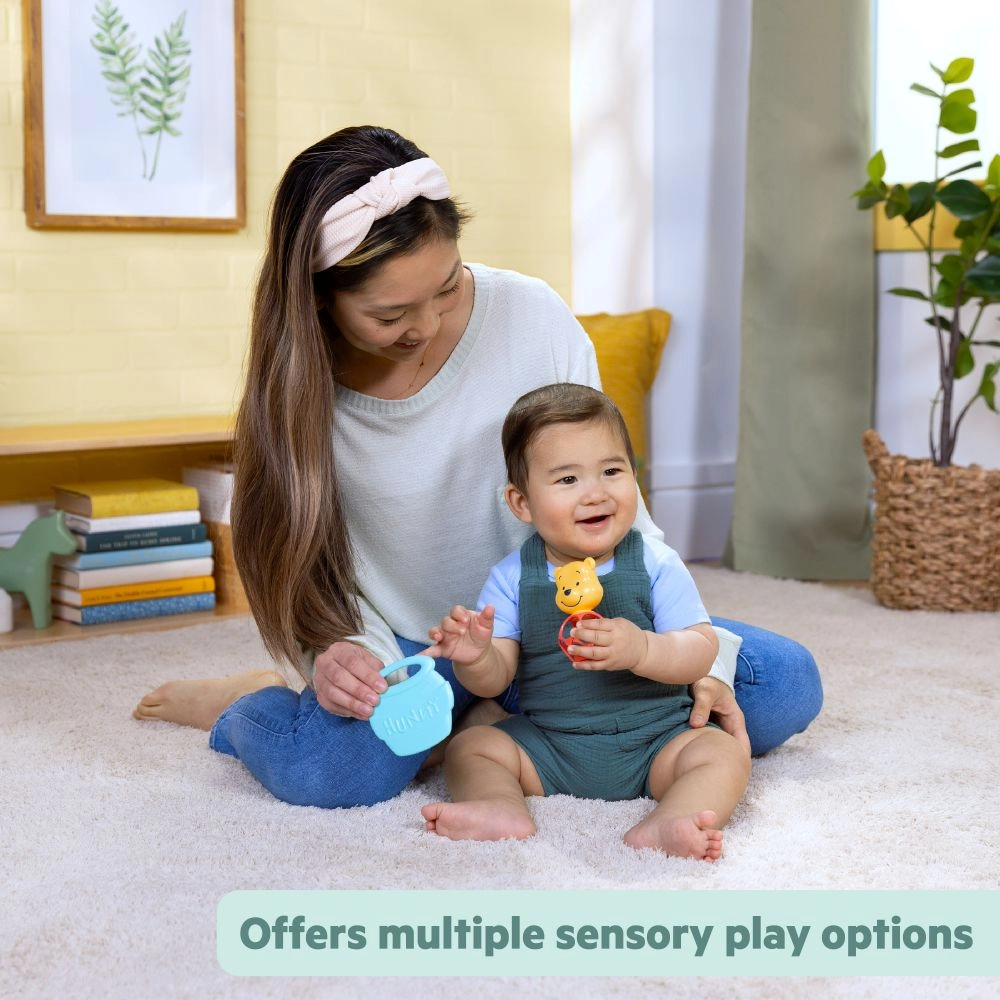 Oball rattle + honey pot teether