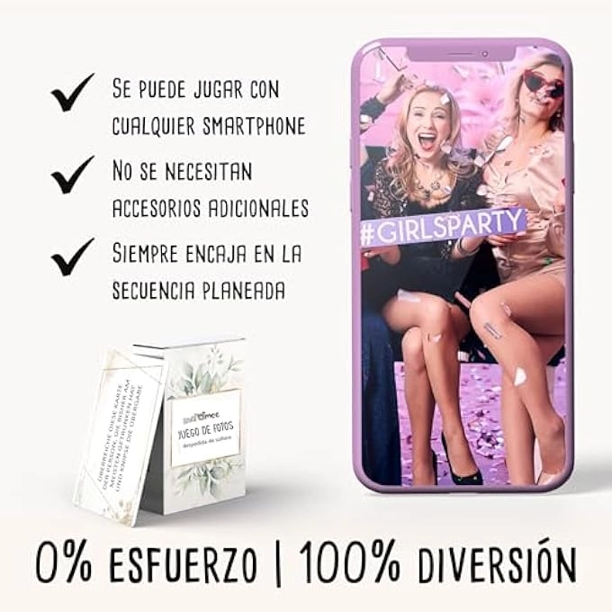 Bachelorette Party Photo Game - Spanish 18 years and up