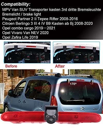 Reversing Camera - Night vision RCA 1280x720 pixels