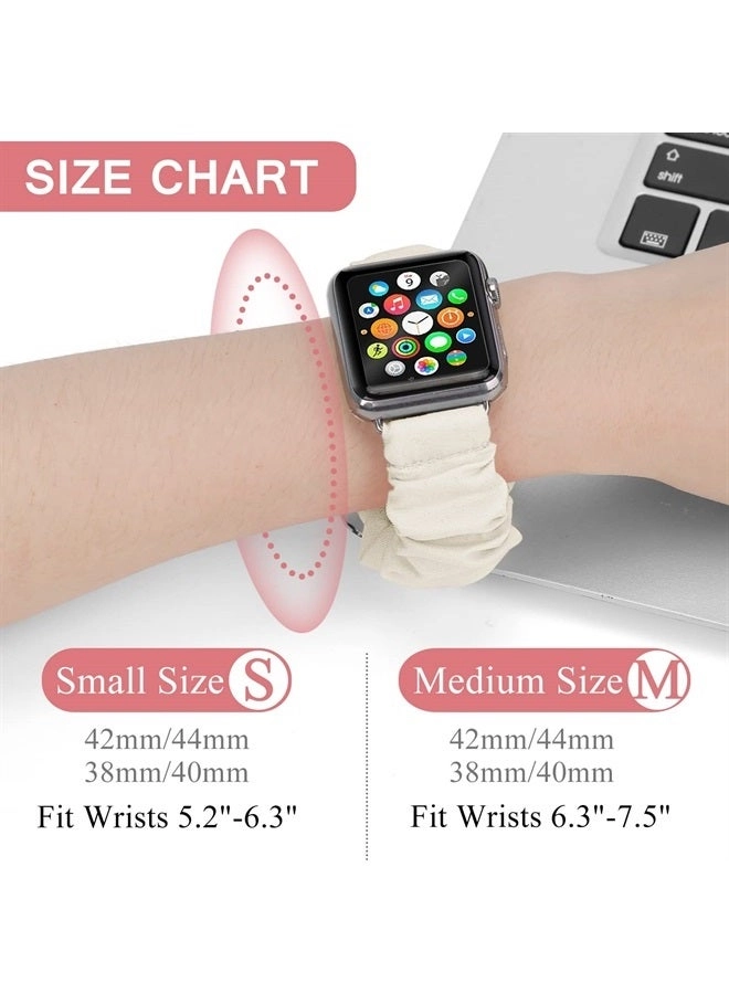 MEULOT Scrunchie Watch Band - 38mm 40mm 41mm 42mm 44mm 45mm