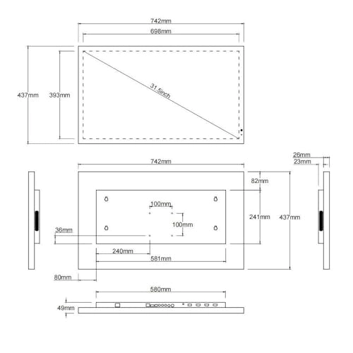 SS550U22-320E023 - 32 Inches