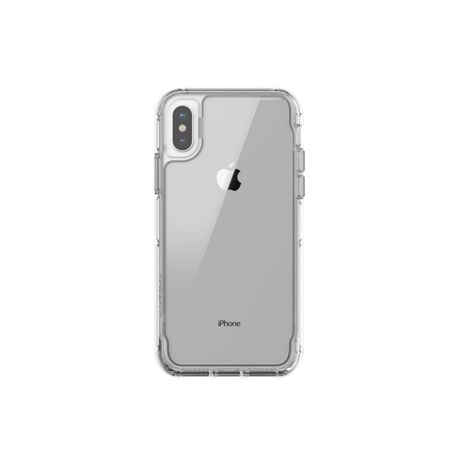 Survivor Clear Back Case for iPhone XR - Polycarbonate, TPU
