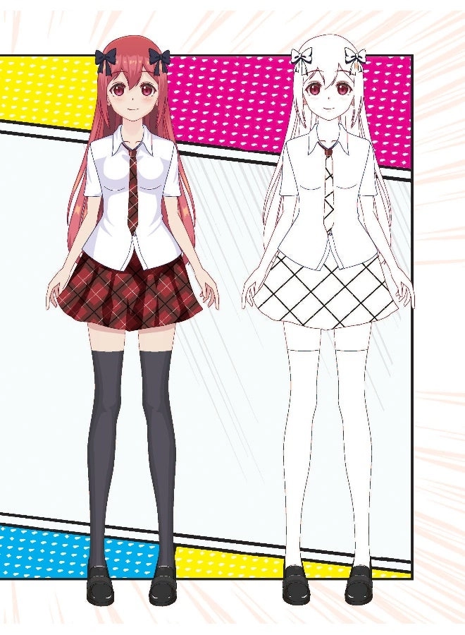 Colour Your Own Manga (Book 2)