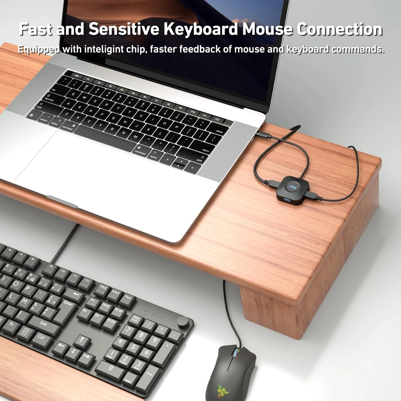 USB 3.0 Hub - 4 Ports USB A Ultra Compact