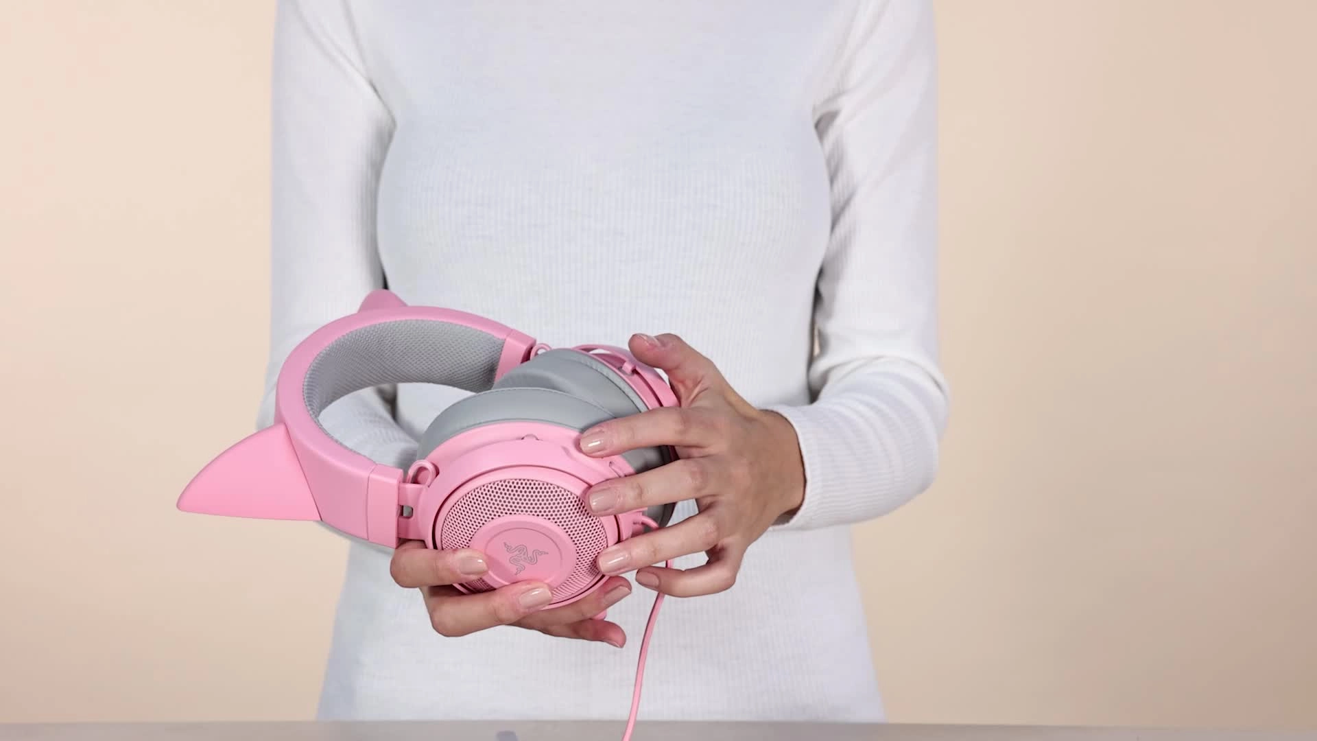 Kraken Kitty Chroma Wired Headset