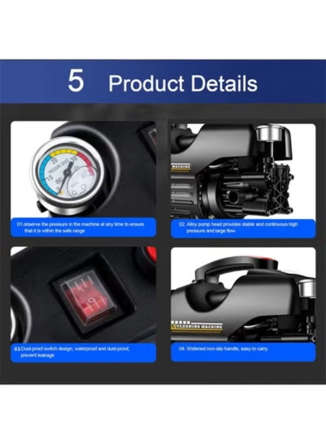 Electric Pressure Washer - 3500 PSI 2000W