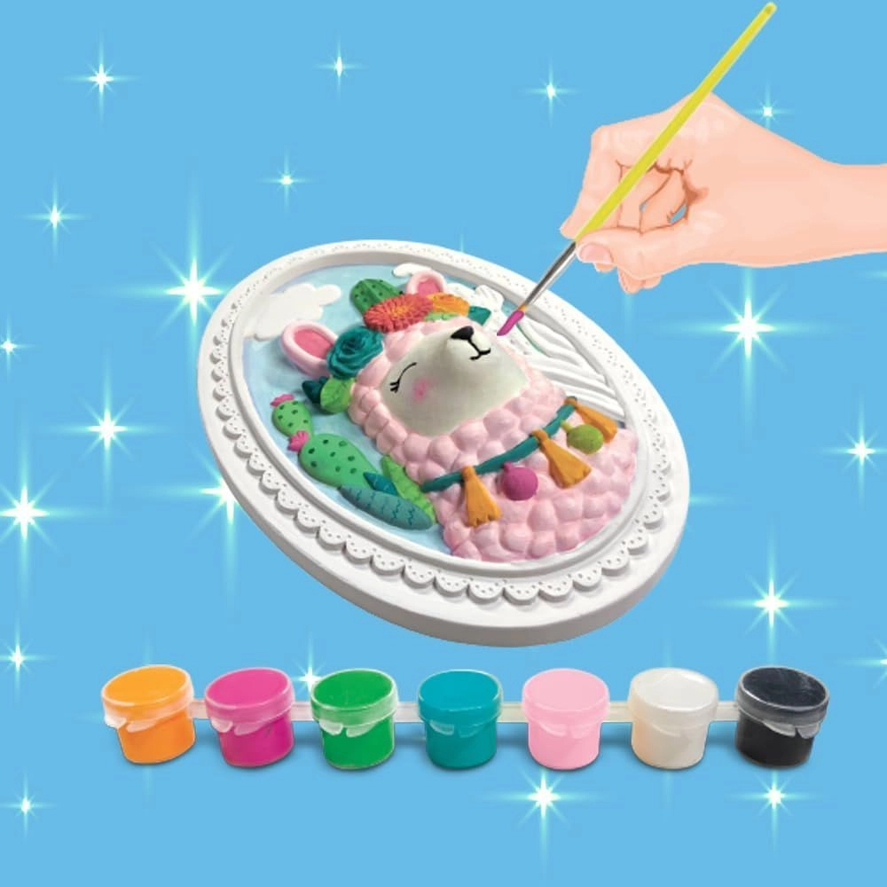 3D Plaster Llama Frame - 6+ years