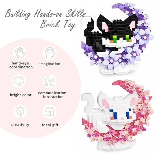 Cat Mini Building Blocks - 470 pcs 484 pcs
