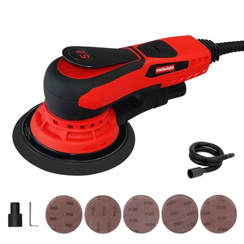 Electric Brushless Orbital Sander - 5" 350 watts