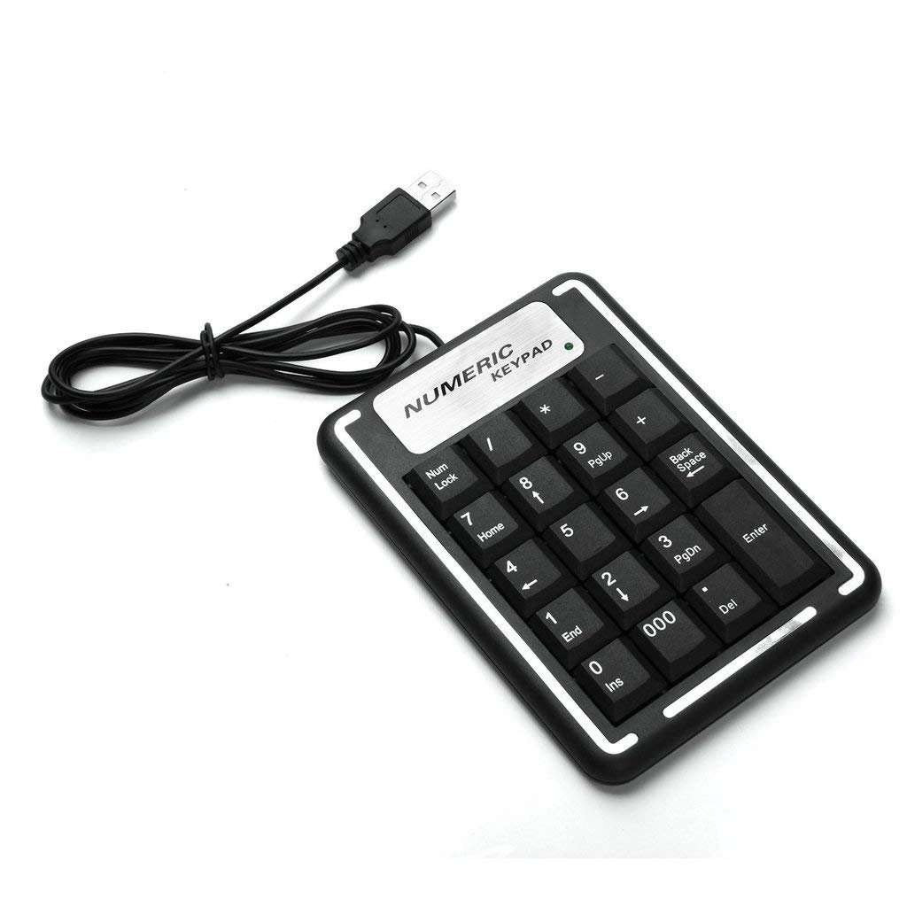 Marketed by Hi-Tech Numeric Keypad - USB 2.0 18 Keys