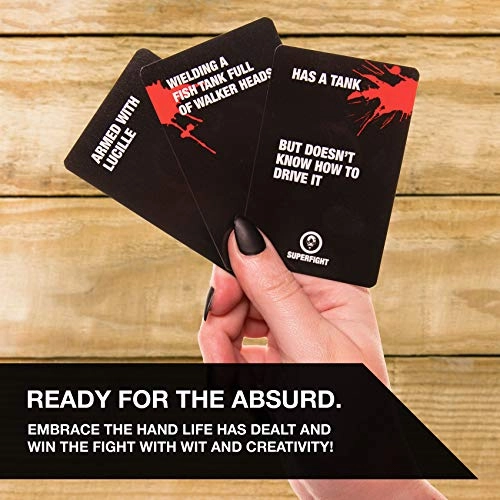 Superfight: The Walking Dead Deck - 100 Cards