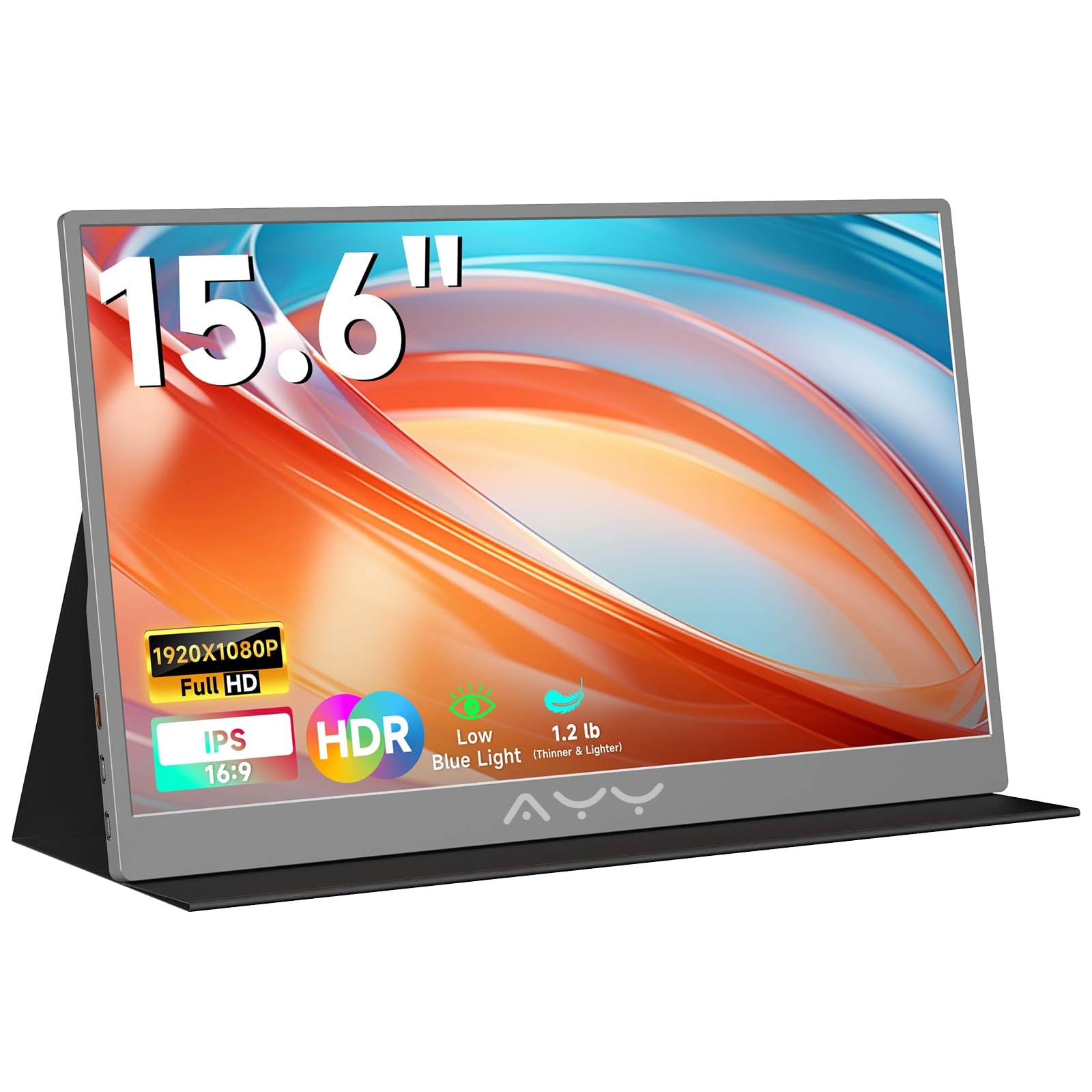 memzuoix Gaming Monitor - Ayy-15.6 15.6 inch 1920x1080