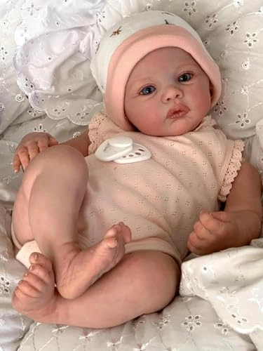 Reborn Baby Doll - 19 Inch Silicone Girl Ages 3+
