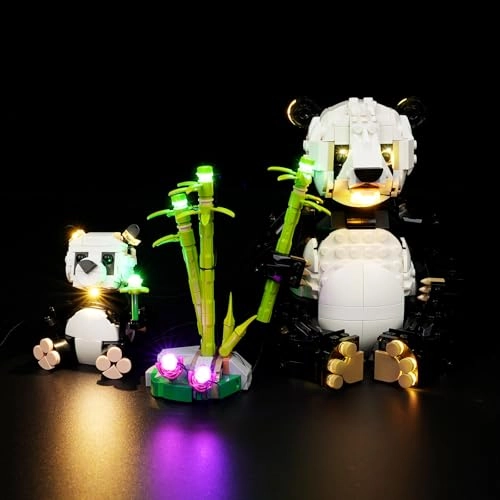 Light Kit for Lego Wild Animals Panda Family - Animal