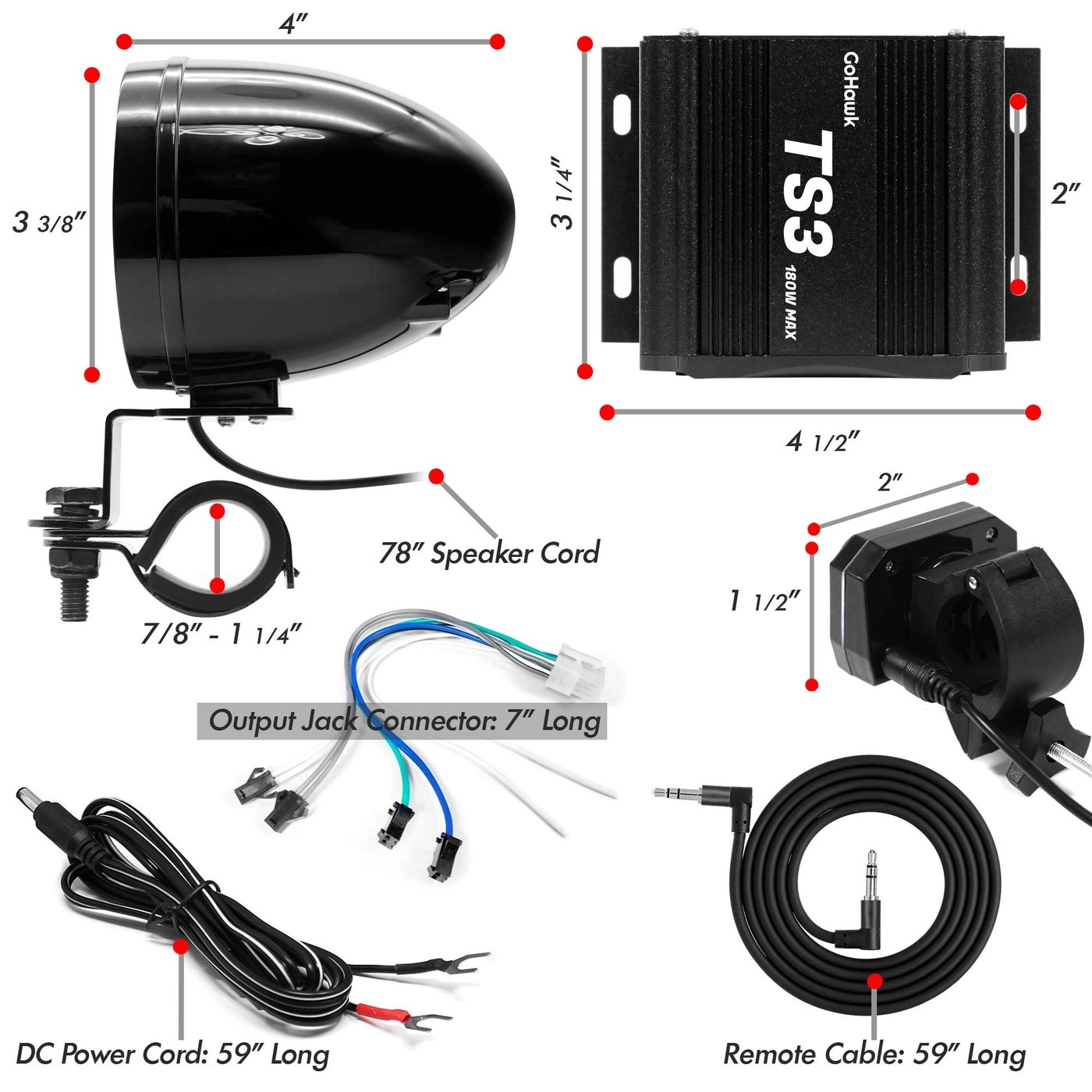 Motorcycle Speakers