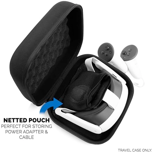Case for Oculus Go - Dense Foam Accessory Bag