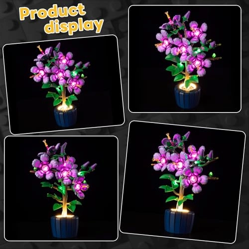 LED Lighting Set for Lego 10372 Hibiscus Flower (HUA-N)
