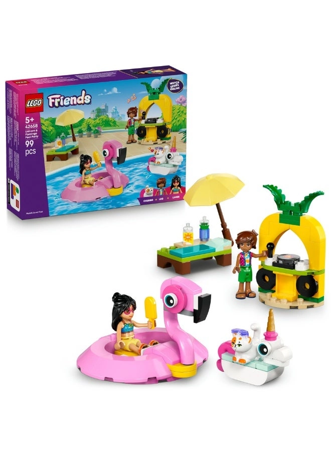 LEGO Friends Unicorn & Flamingo Pool Party