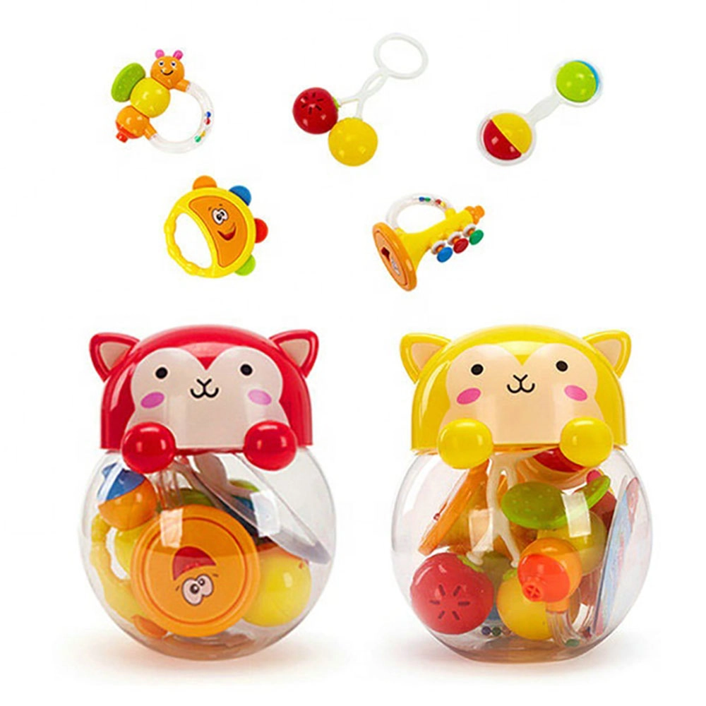 Baby Rattle - 0+ Months ABS plastic 5 Pcs