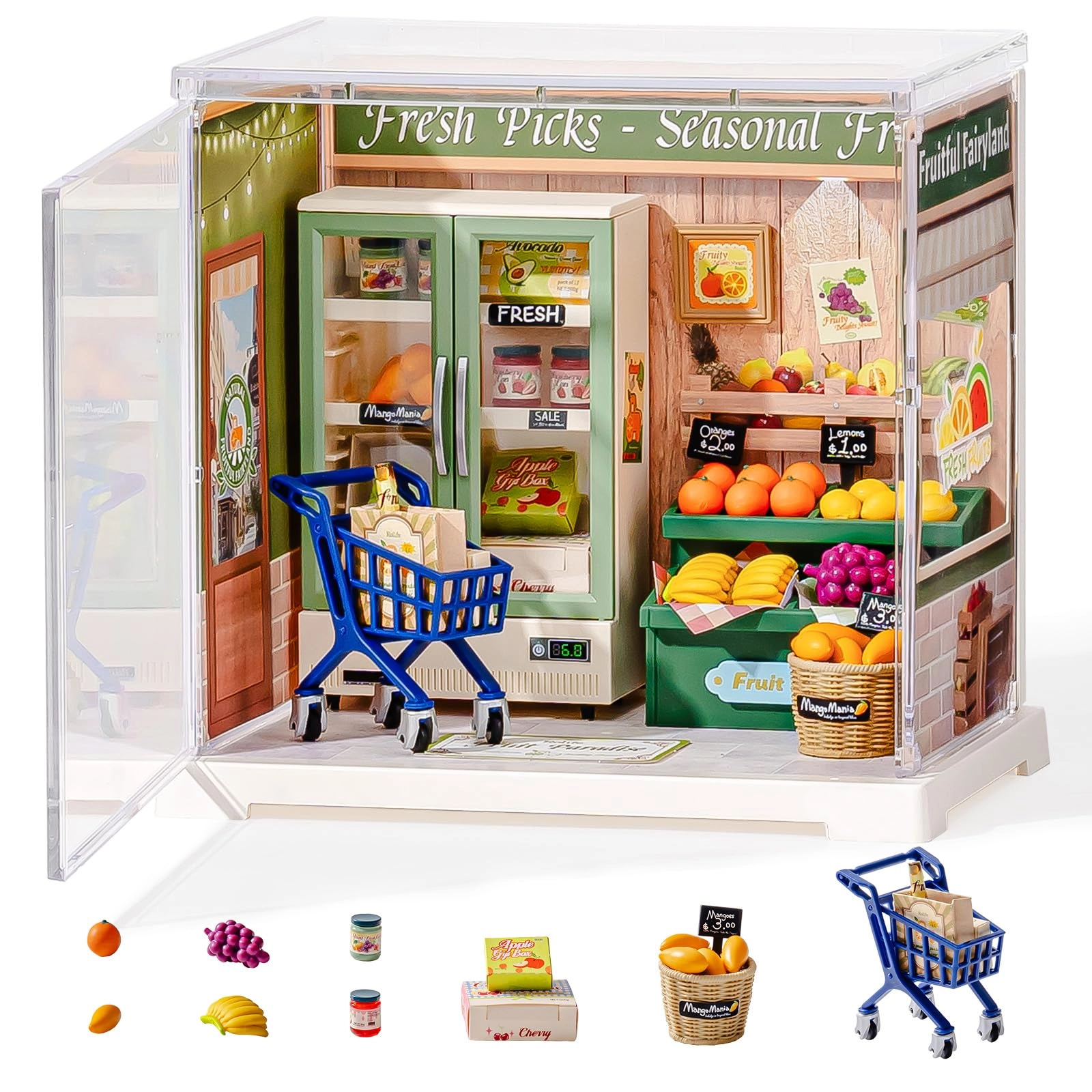Rolife DIY Miniature House Kit - DAILY INSPIRATION CAFE 1:24
