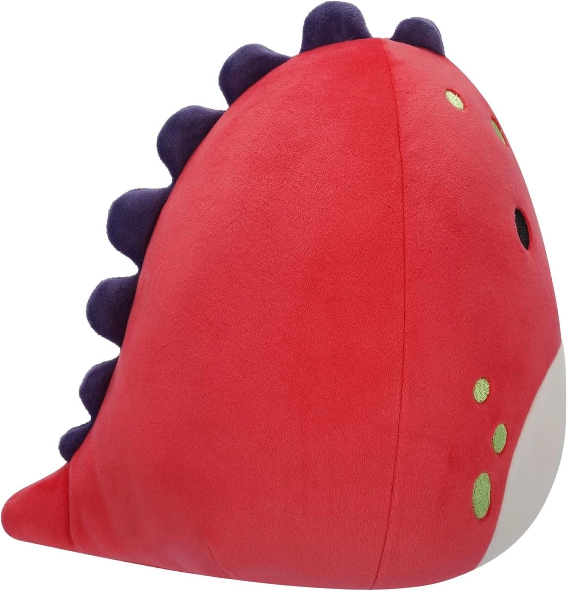 Dolan Red Dino Little Plush 19.05 cm Red with Yellow Spots