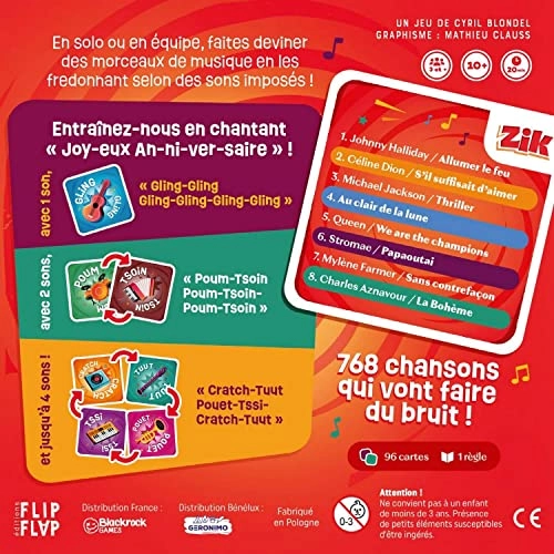 Flip Flap Zik Musical Toy - 10 years+