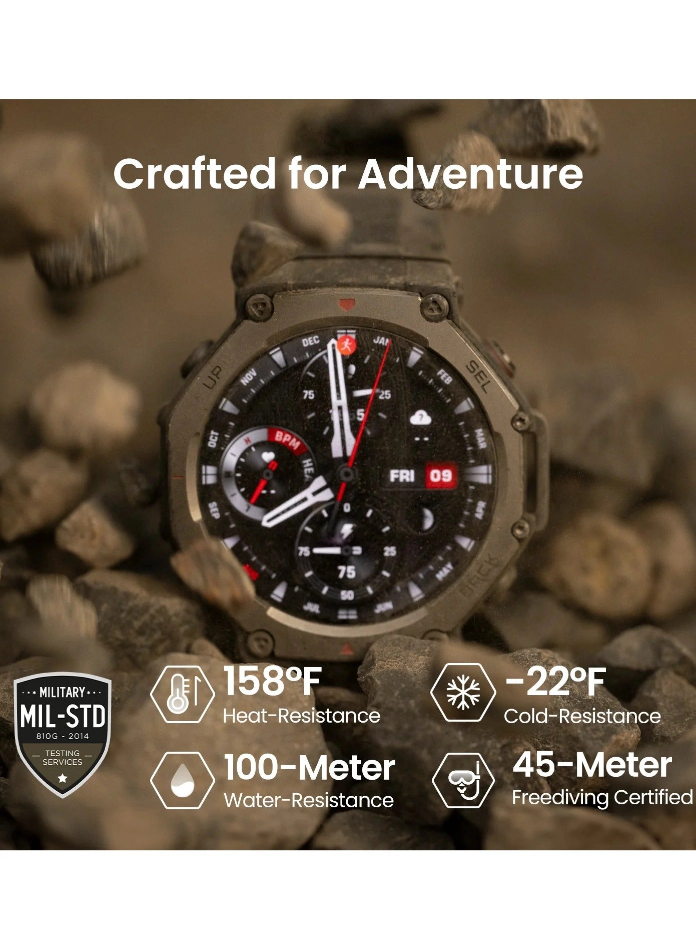 T Rex 3 48mm Stainless Steel GPS