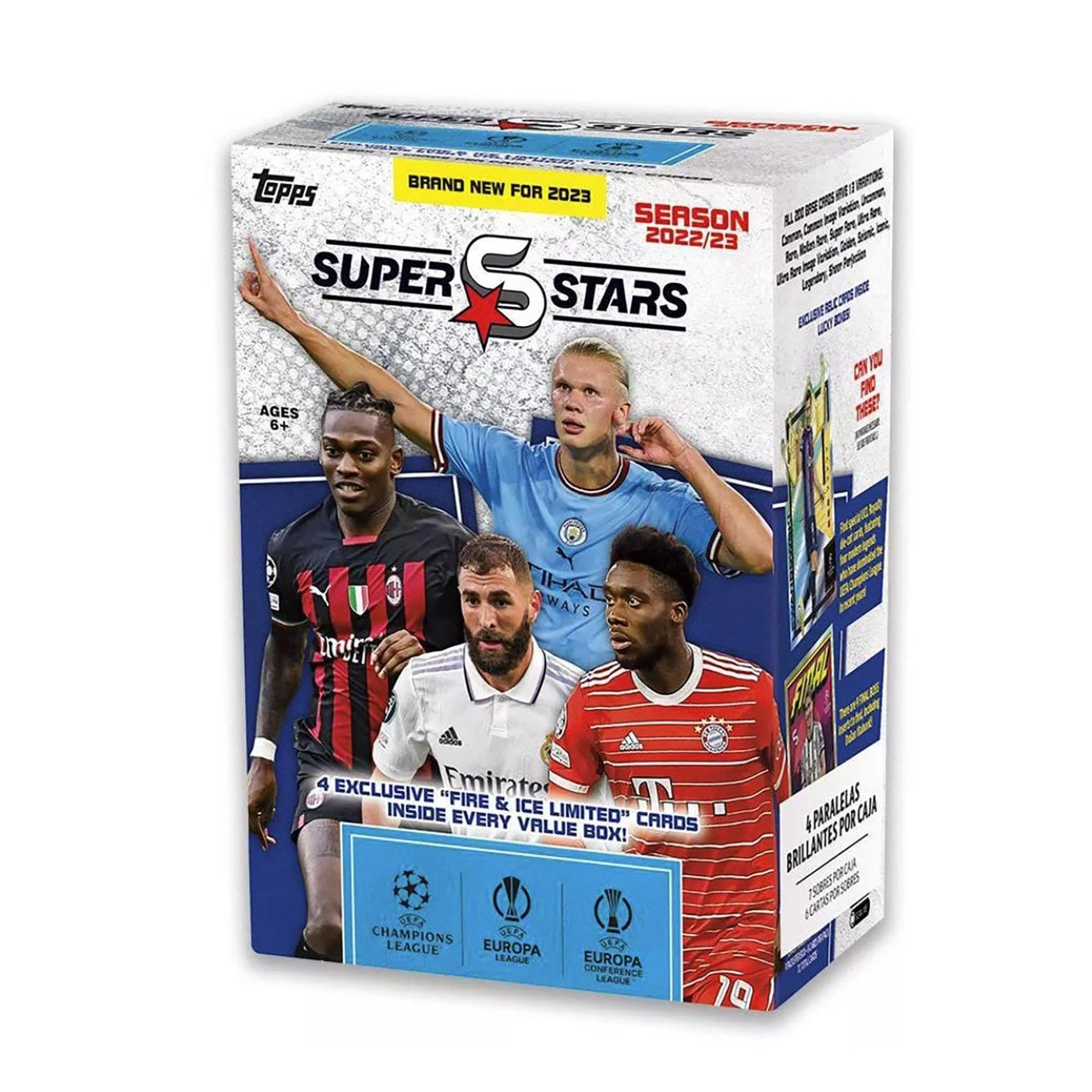 UEFA Champions League Superstars - 2023 Factory Sealed Blue