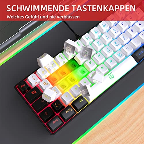 60% Mechanical Gaming Keyboard - Wired