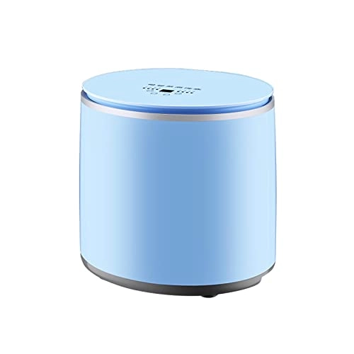 XHTONGSH غسالة محمولة، غسالة واحده كامله الاوتوماتيكية ميني حجض غسالة صغیرة، تحكم ذكي، غسيل غسيل و‌سرد مجفف، درجة حرارة متغيرة السعرة (Color : White)