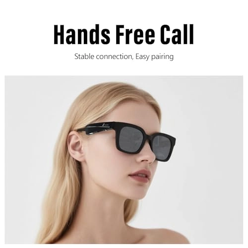 Smart Audio Sunglasses - Wireless Connectivity Hands-Free Calling UV400 Protection
